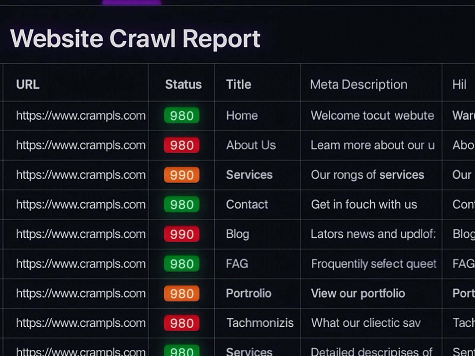 Technical SEO Audit